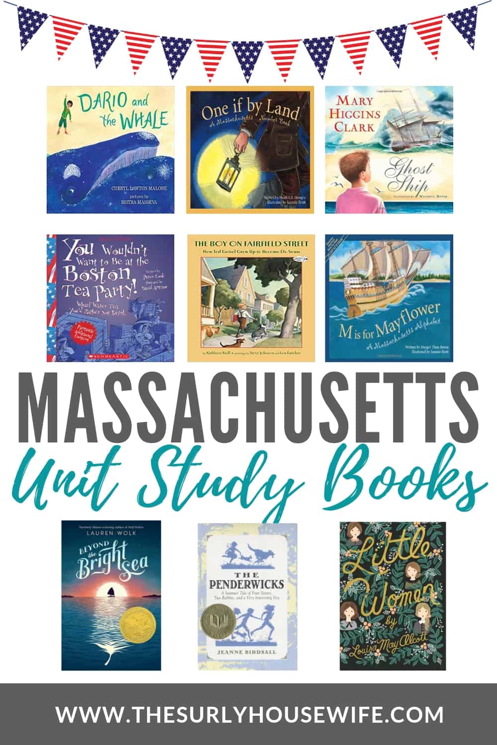 If you are studying Massachusetts with your kids, check out this post for 20 children's books about Massachusetts that they will love!