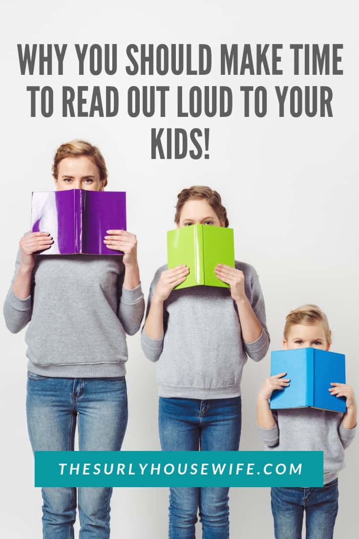 Reading aloud to your children is one way of building strong family bonds. Check out this post for 4 reasons why you should make time for read alouds!