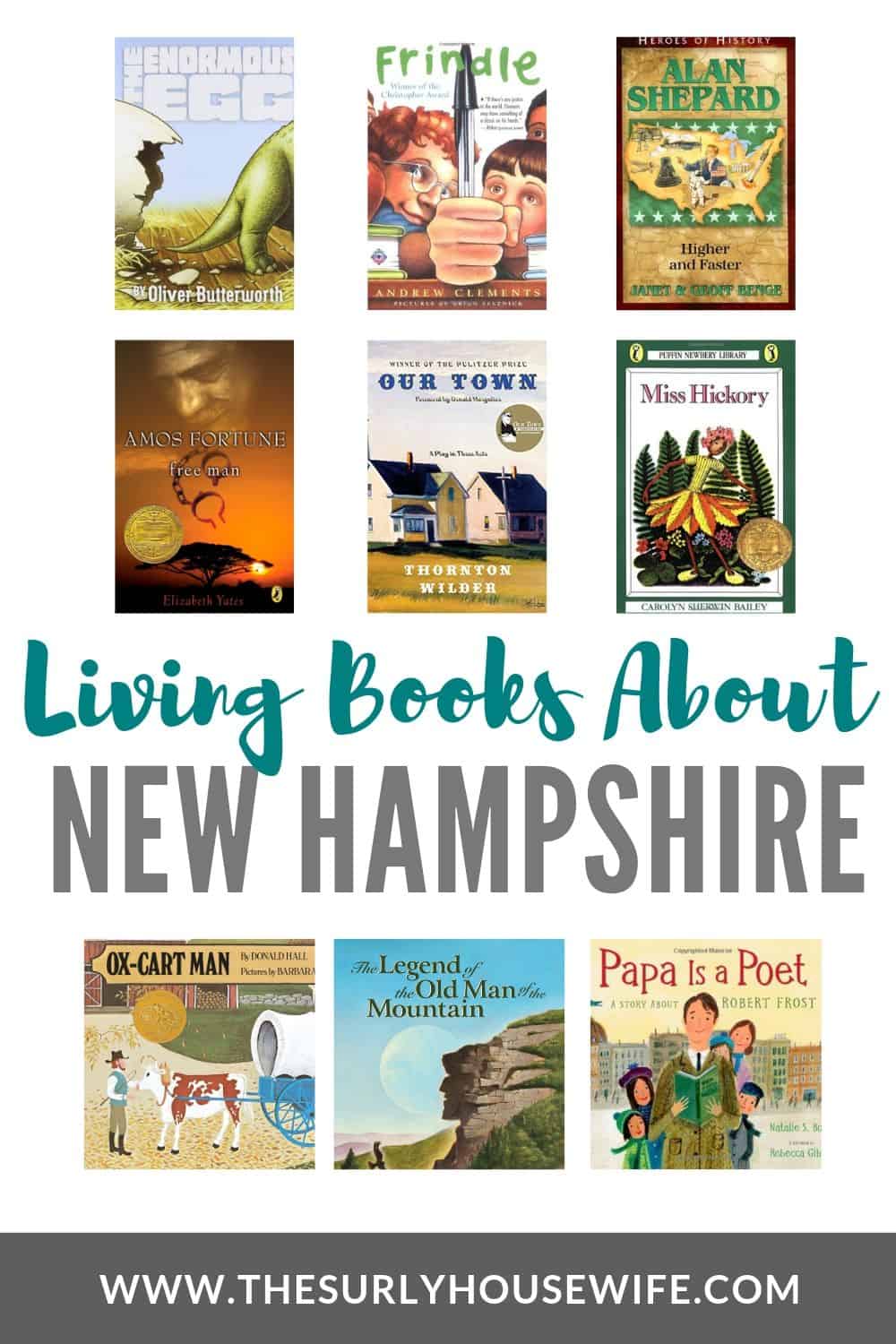 Searching for children’s books about New Hampshire? This post has books featuring New Hampshire, New Hampshire history, and famous authors from the state.