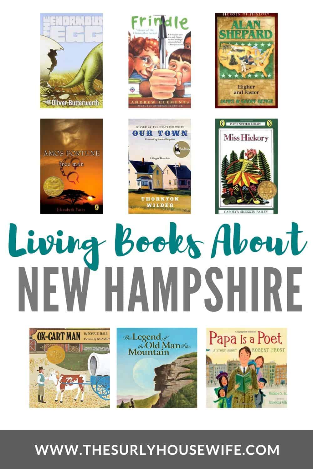 Searching for children’s books about New Hampshire? This post has books featuring New Hampshire, New Hampshire history, and famous authors from the state.