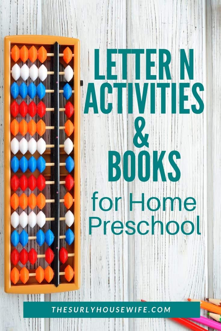 Looking for some fun books and activities to go along with the letter N? These activities, books, lesson plans, and worksheets will help you plan a fun Letter of the Week theme for your home preschool.