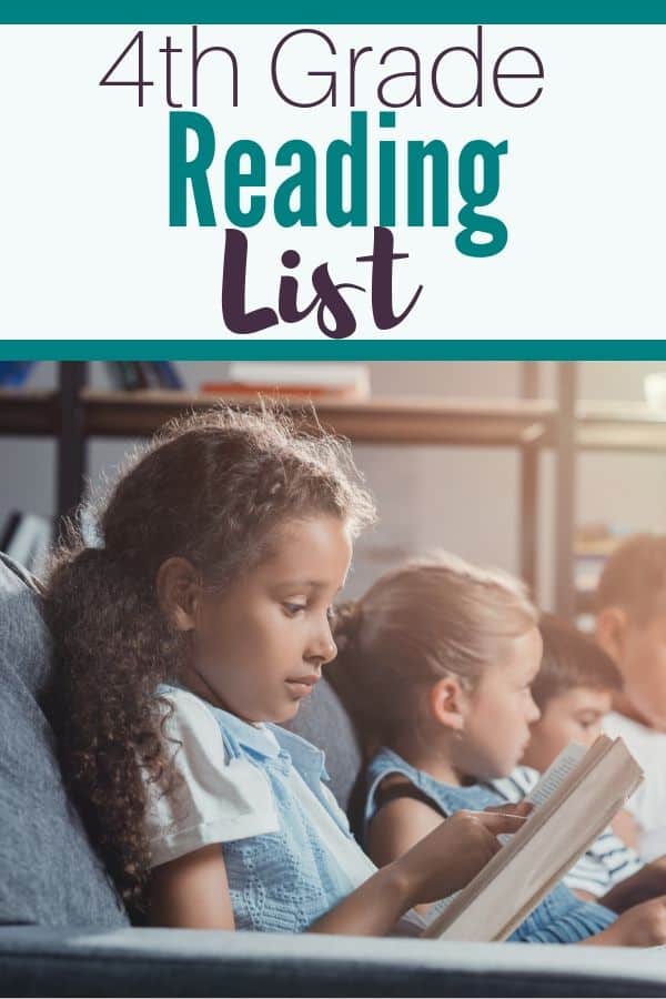 Searching for a fourth grade reading list? Are you a homeschool mom searching for read alouds?Here are 25 book recommendations that SURE to be  your child's next favorite book!