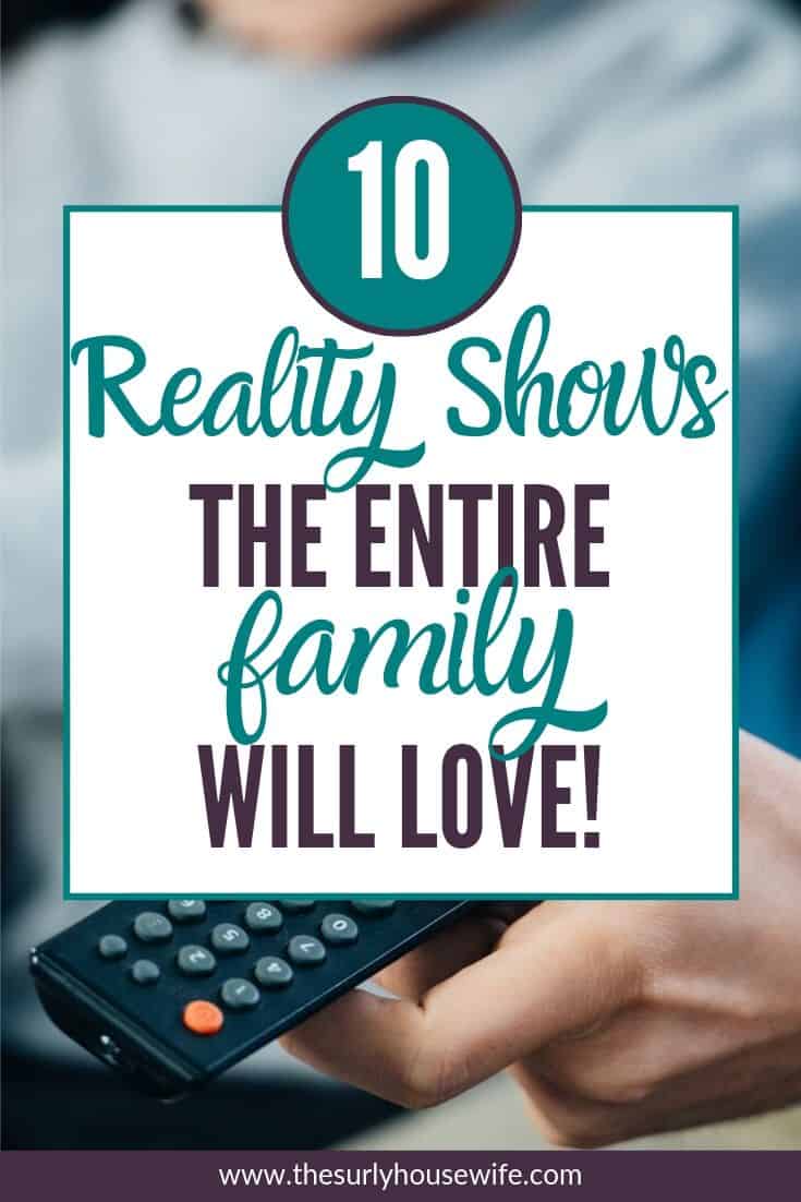 Love reality shows but aren't sure what to watch with your kids? Check out this blog post for 10 family friendly reality shows!