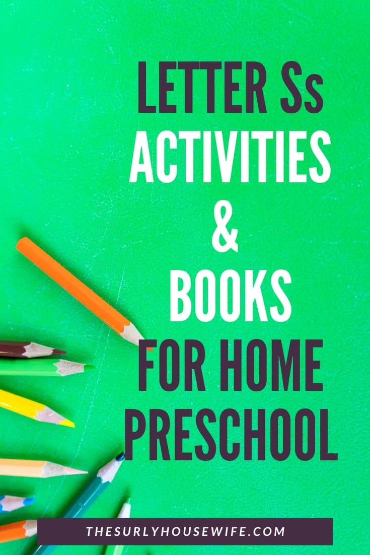 Teaching your preschooler the alphabet? Then you don’t want to miss this post for letter S activities, books, crafts, and fun sensory play! | Letter S activities for preschoolers and toddlers | S is for sky preschool theme | Check out these variety of Letter S activities for home preschool! 