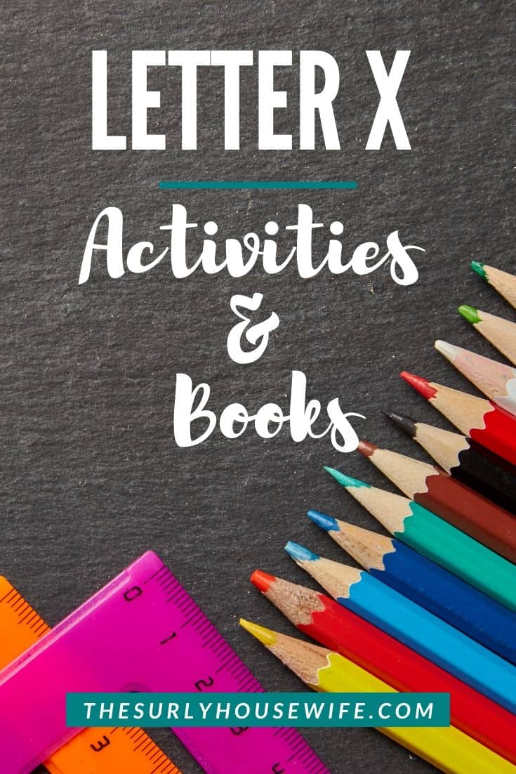 Are you a homeschool mom starting to teach your preschooler the alphabet? Click here for letter X activities and ideas including some fun sensory activities! | Letter X activities for preschoolers and toddlers