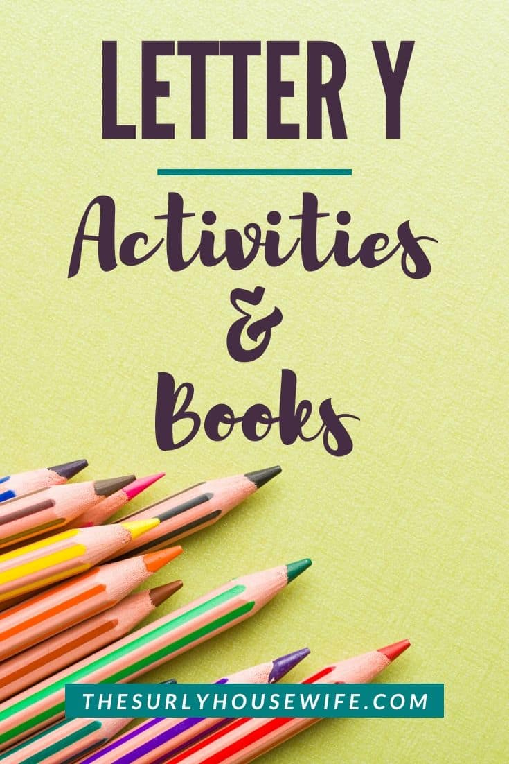 Letter Y activities for preschoolers