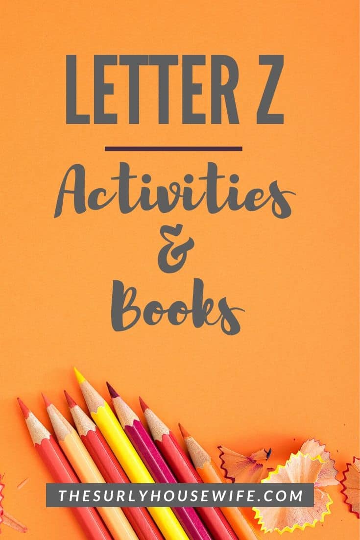 Letter Z Activities for preschoolers