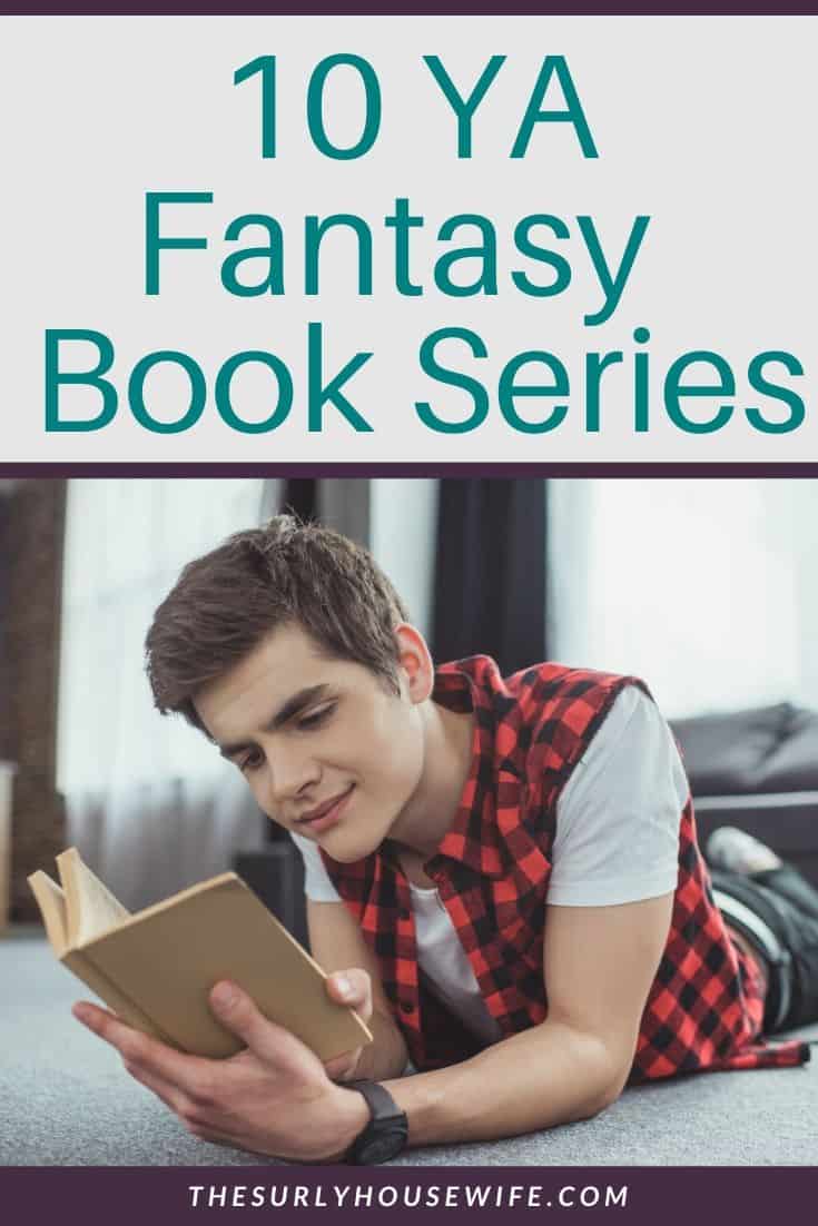 Searching for the ultimate fantasy series for your child to read? Don't miss this post for 10 YA fantasy series for tweens and teens. It includes high fantasy, science fiction, and dystopian fiction. | Young adult fantasy book series