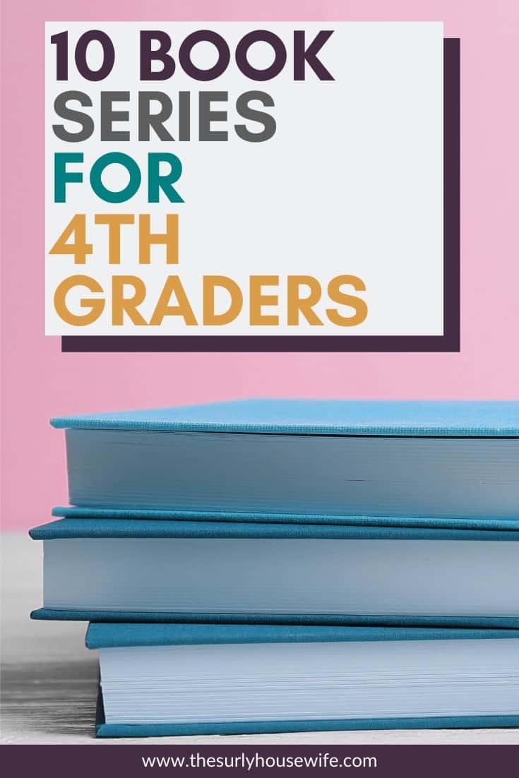 Are you looking for a good book series for your 4th grader? Do your kids love to read chapter book series?  Then don't miss this post for 10 of the best book series for third graders. It includes early chapter books, books for boys and girls, and classics like Little House and Ramona! Don’t miss this post for addicting chapter books series for 4th grade (fourth graders) 
