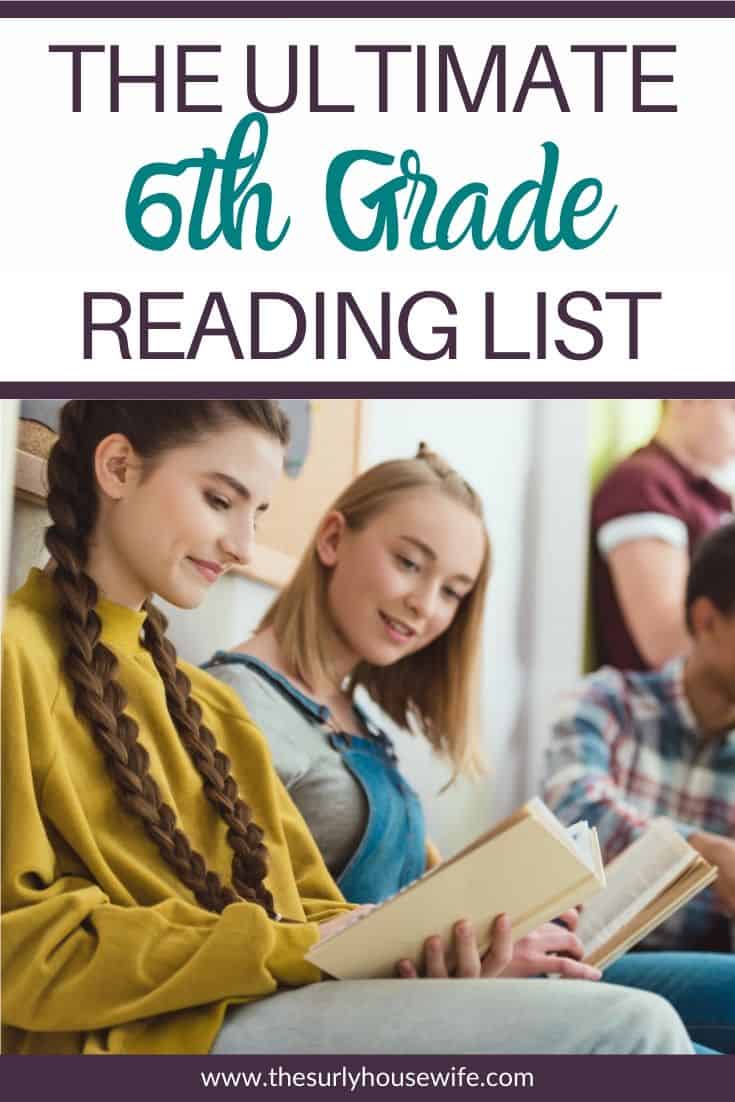 Searching for a sixth grade reading list or are perhaps you are in need of some great books for your 6th grader? Whether you are a homeschool mom searching for read alouds or for books for your 6th grader, this list has you covered! It has 25 books sixth graders will love! The ultimate list of suggestions for 6th grade books. This list of 25 6th grade books is certain to contain your child's next favorite book!