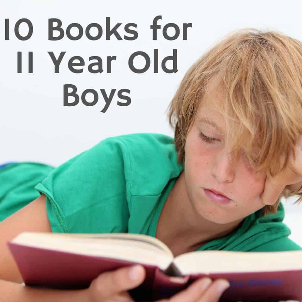 Boy reading a book on the floor. Title image for blog post: 10 books for 11 year old boys