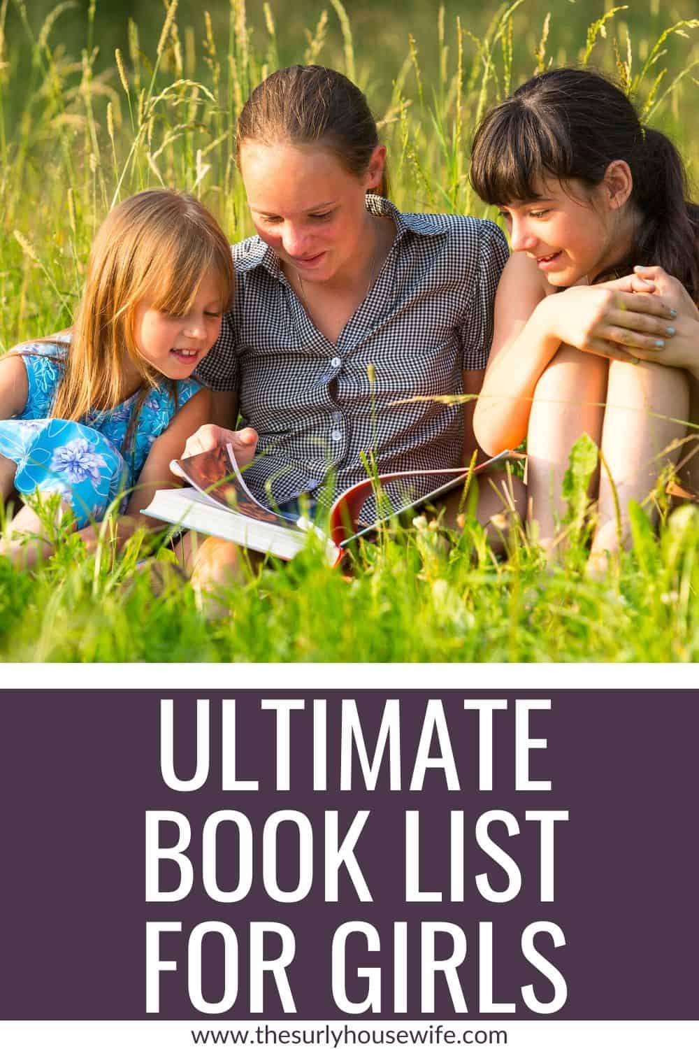 Searching for books for the girl in your life? Don't miss this post which features the best chapter book  for girls including classics and newer fiction! From ages 8-12, this post has a reading list for ANY girl. 