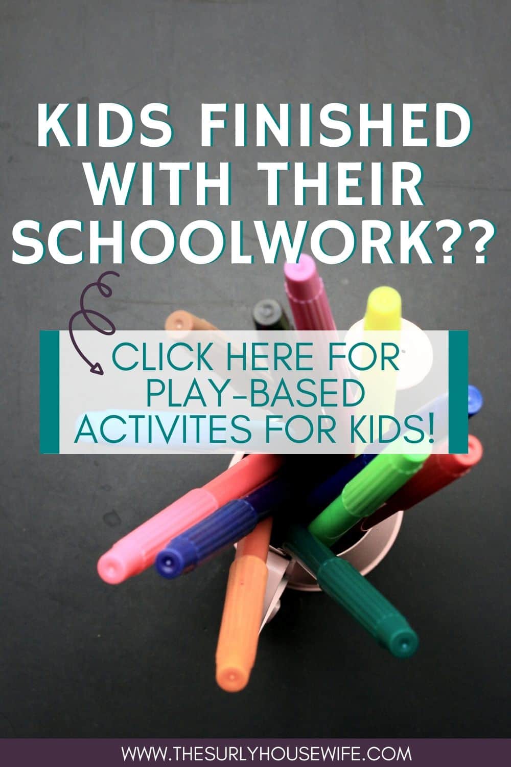 Do your kids get bored when they finish their schoolwork? Interested in play-based learning? Don't miss this post for activities to do at home with kids! 
