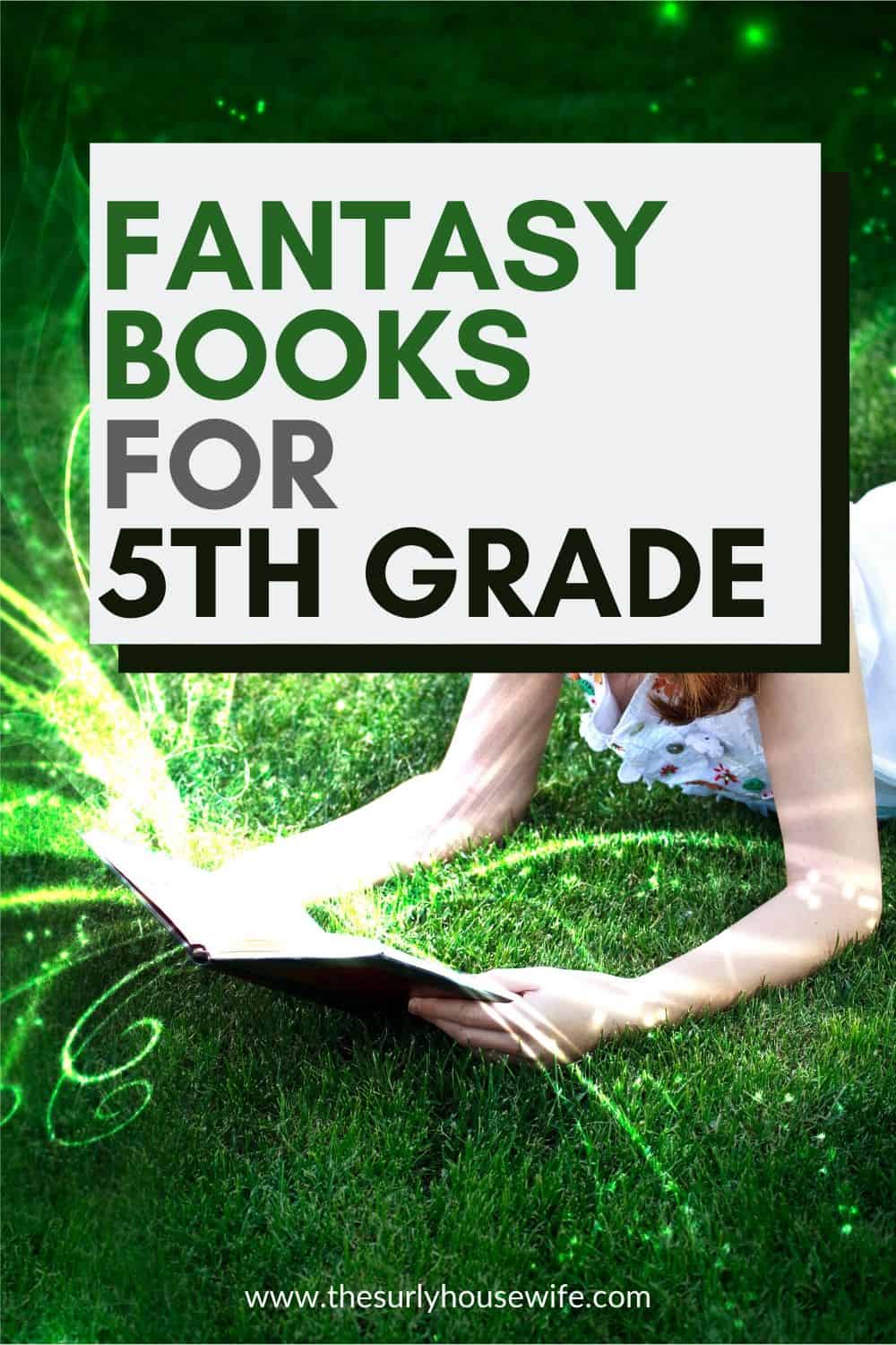 Wizards, magic, dragons, mythology! Just some of the books you will find on this list of the best fantasy books for 5th graders! Don't miss this post for some of the best fantasy books for kids. 