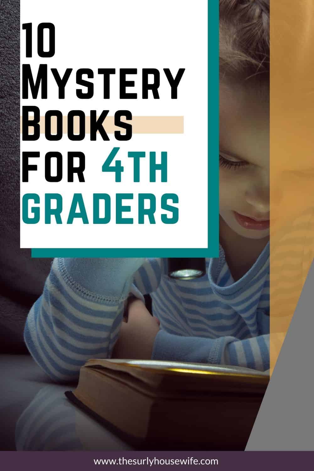 Looking for some of the best books for 4th graders? Don't miss this post for 10 mystery books for kids.