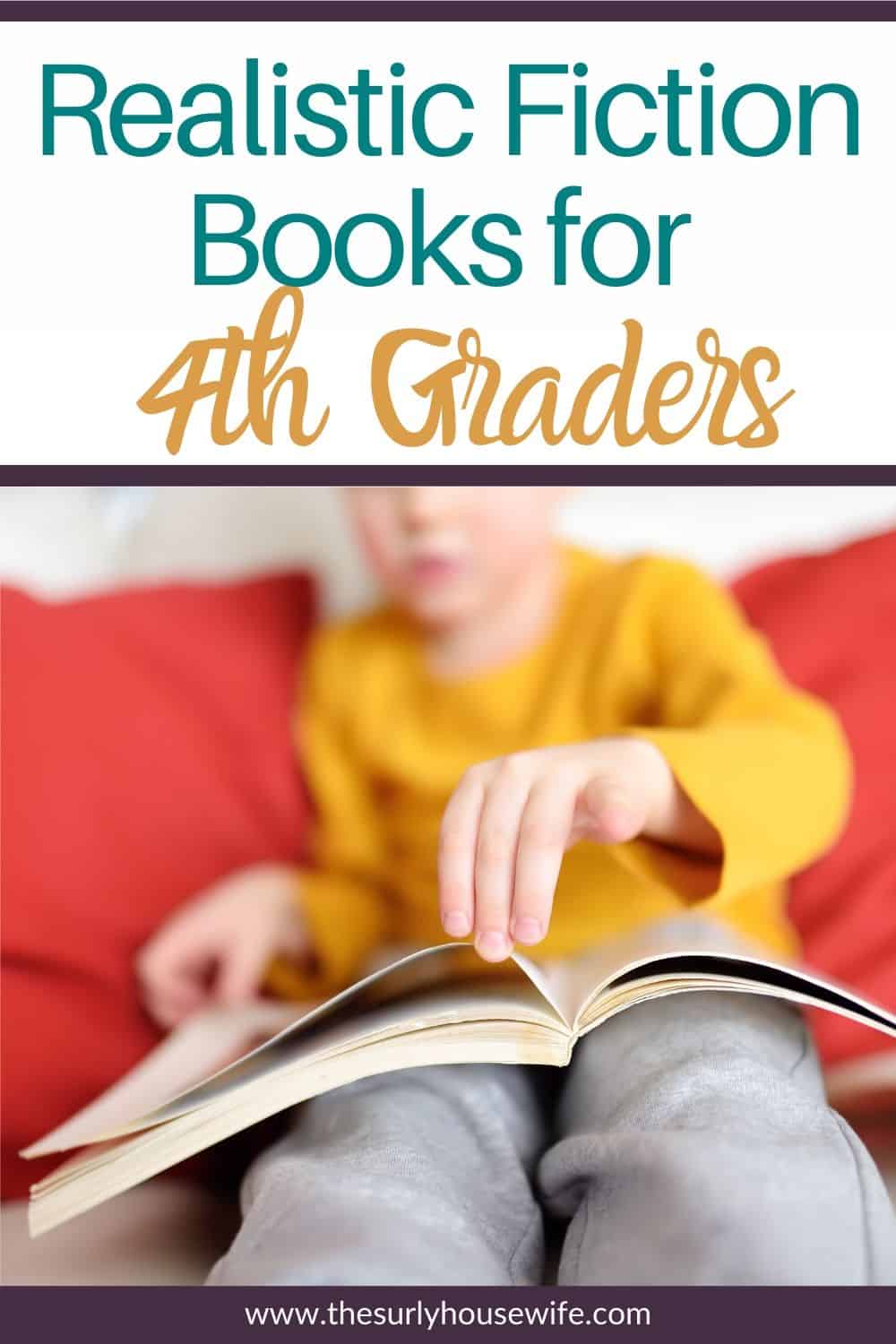 Searching for realistic fiction books for kids? Don't miss this post for some of the best books for 4th graders featuring the best realistic fiction. Perfect for 4th grade summer reading list, reading aloud, or independent reading.