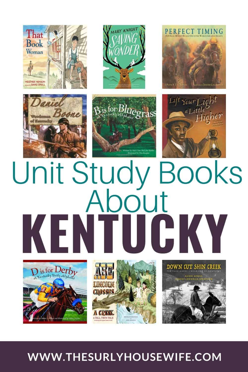 Searching for books about Kentucky, then check out this post! It contains children's books, chapter books, and picture books about the Bluegrass State!