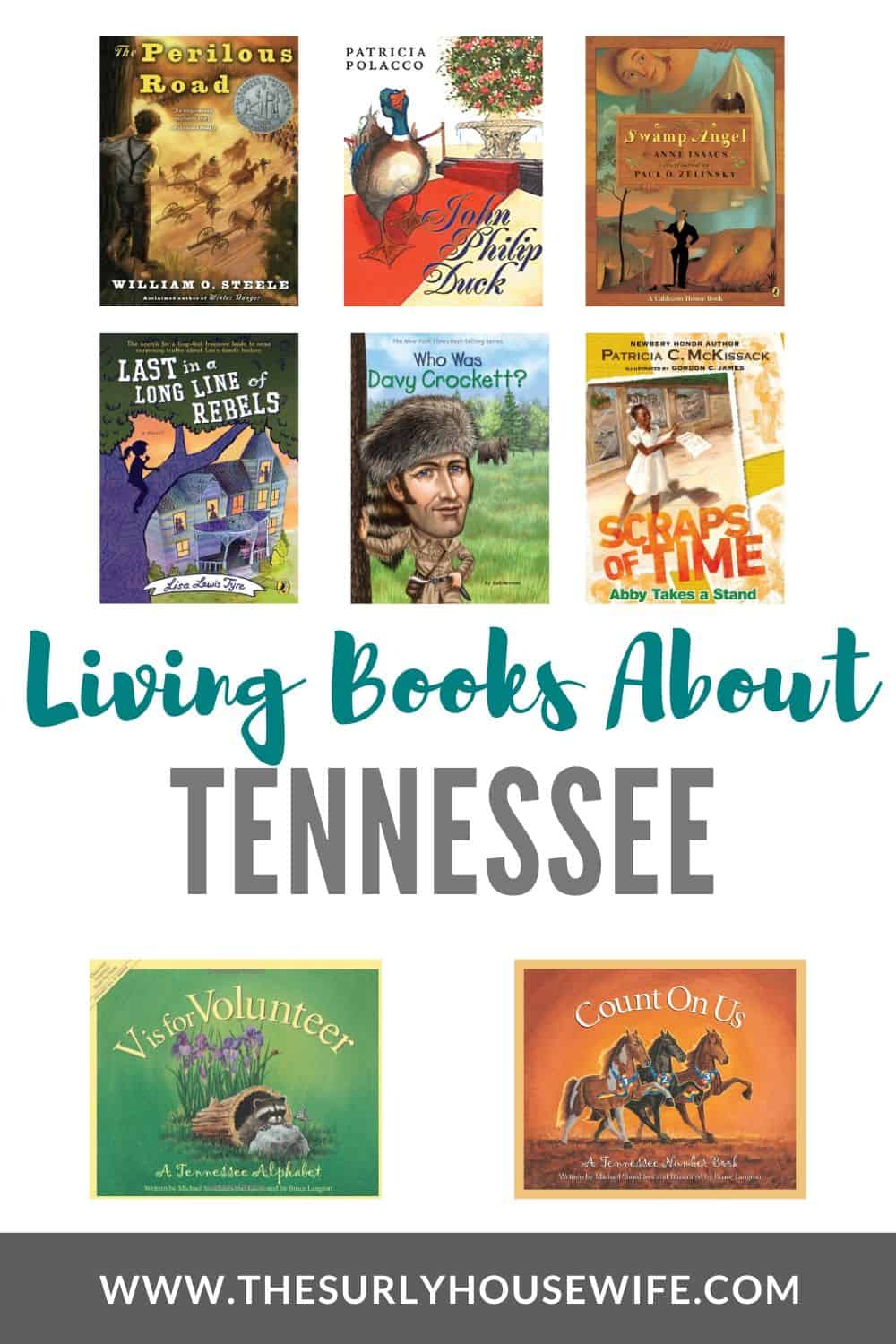 Check out this post for children's books about Tennessee!