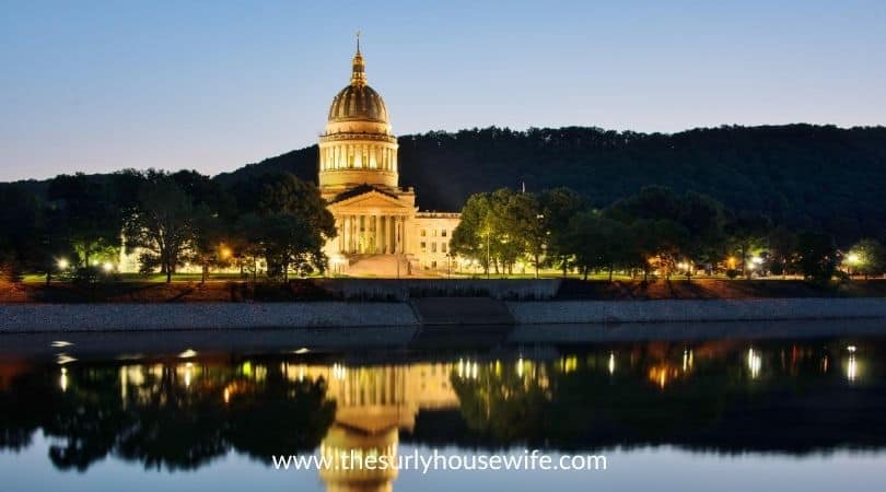 State Capitol in Charleston West Virginia