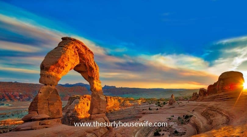 Arches National Park. Title image for blog post 20 children's books about Utah