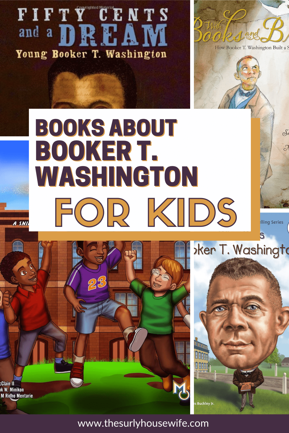 Captivating children's books about Booker T. Washington