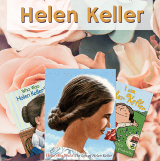 Featured image for blog post: books about Helen Keller for kids