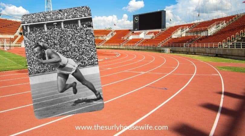 Title image for blog post: children's books about Jesse Owens