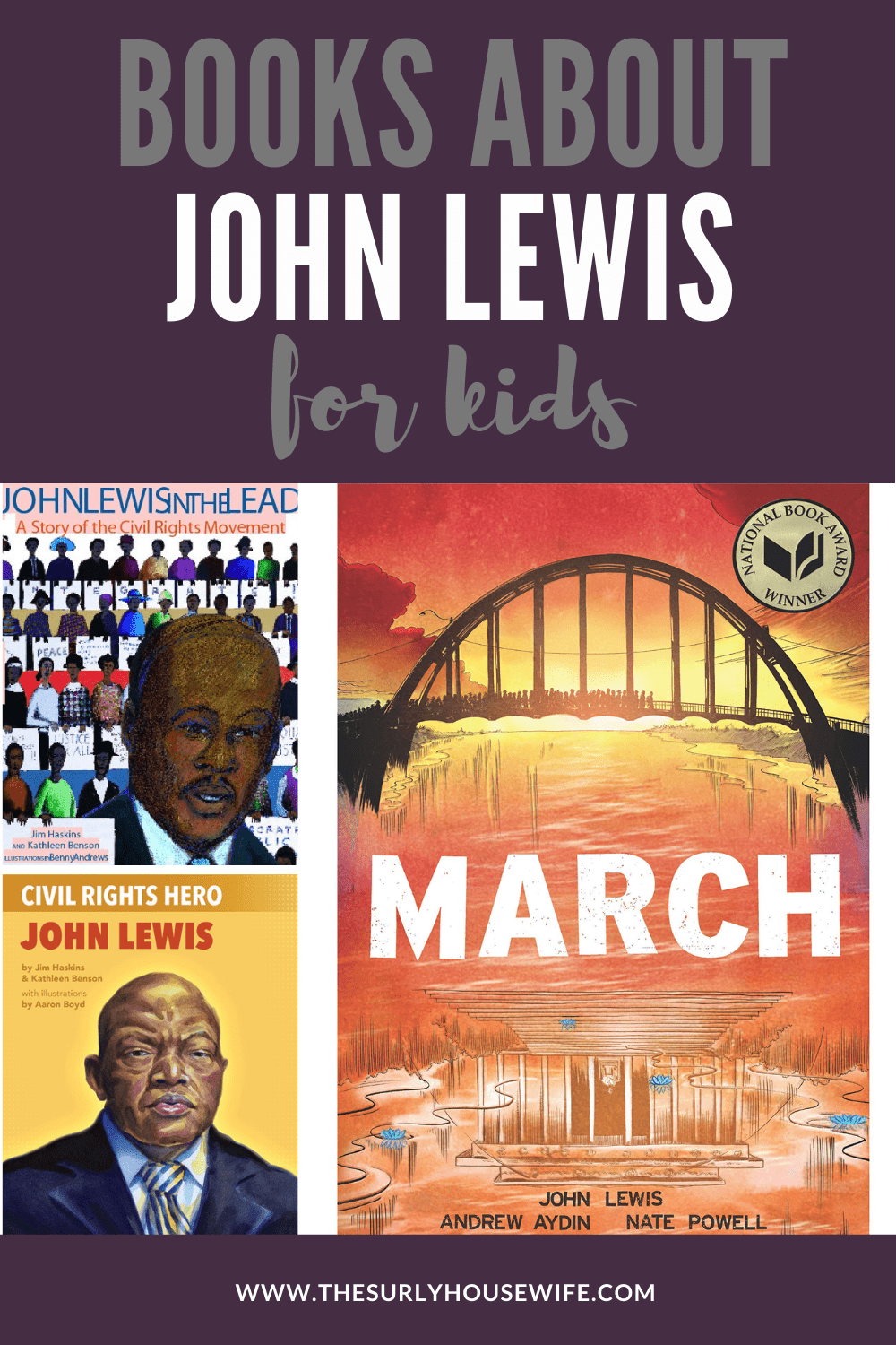 10 Must-Read Children's books about John Lewis 