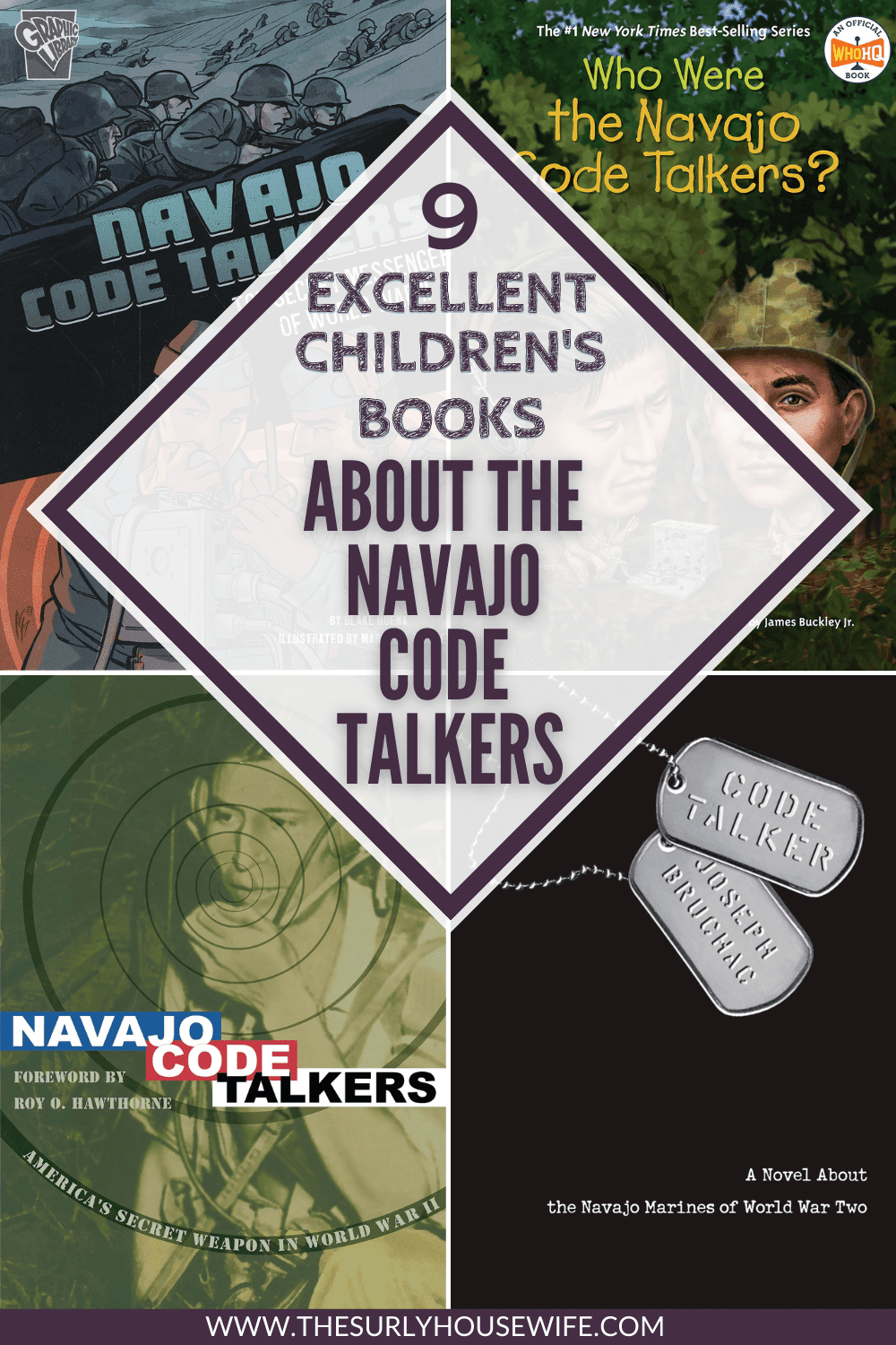 children's books about navajo code talkers pin